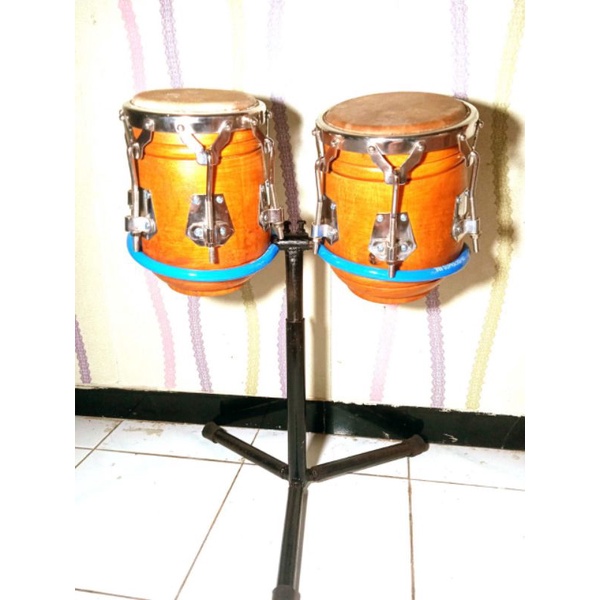 Kendang Kempul V6 Full Chrome + Stand