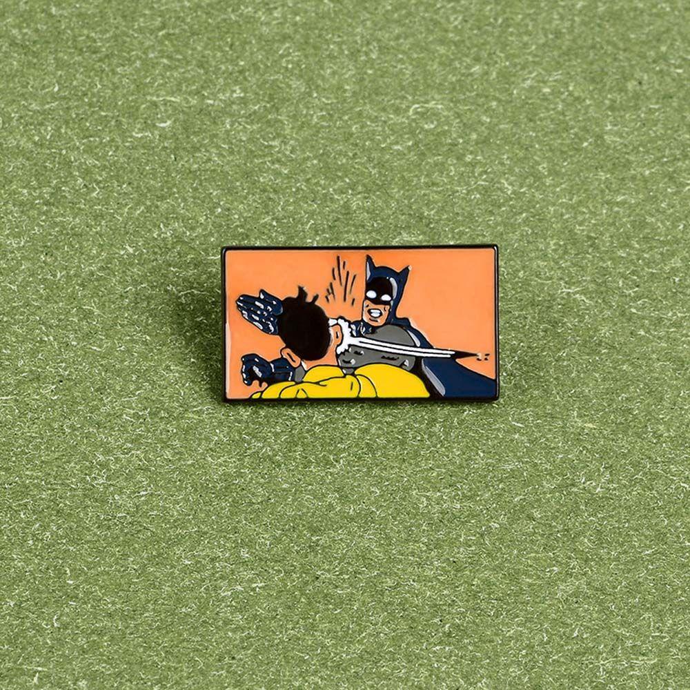 Mxbeauty Masked Man Bros Fashion Kartun Zorro Western Adventure Film Travel Commemorative Lucu Badge Pin Enamel Pin