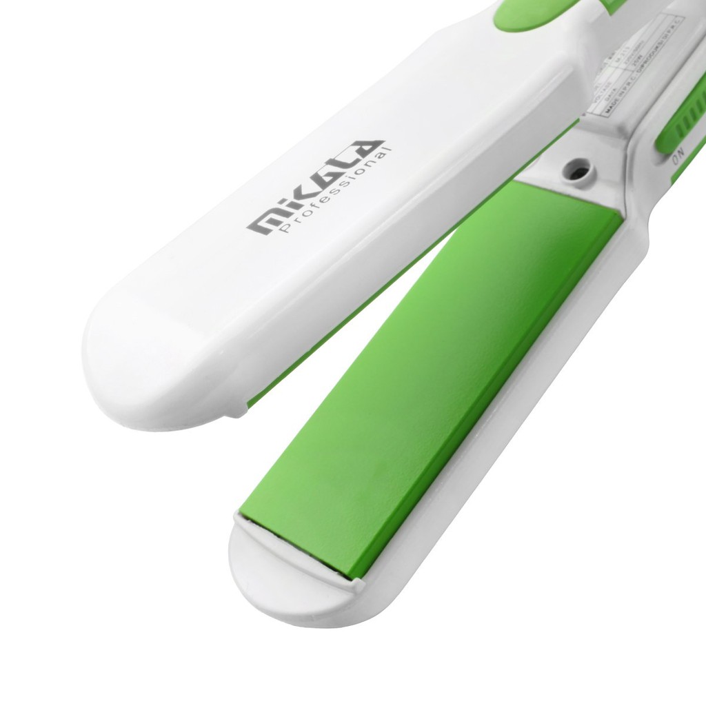 Mikata – M213 Mini Hair Straightener – White Green