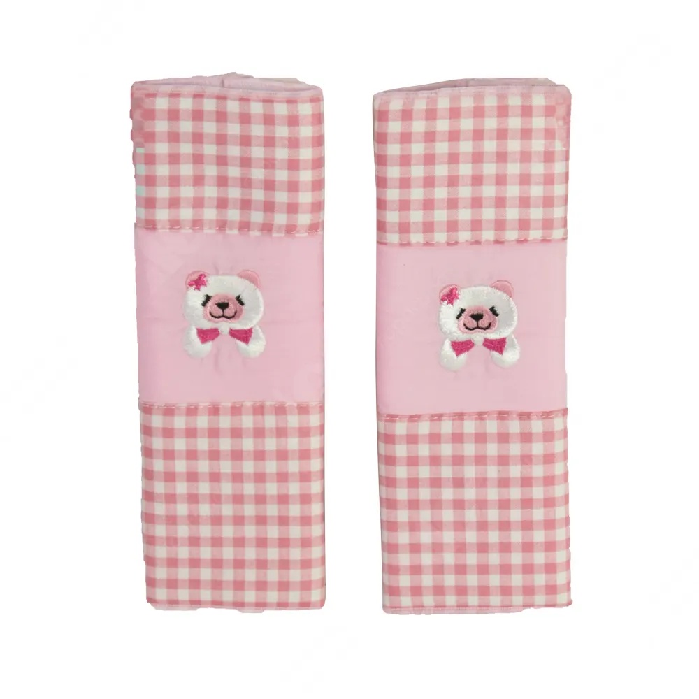 Ace Arthome Sarung Kulkas M.wave Bear Checker - Pink