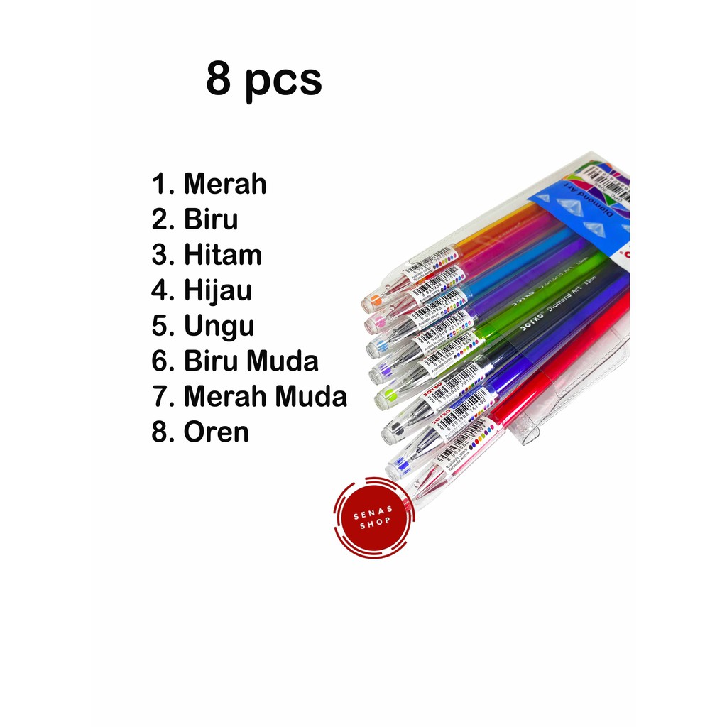 

Pulpen Gel Joyko Isi 8 Termurah