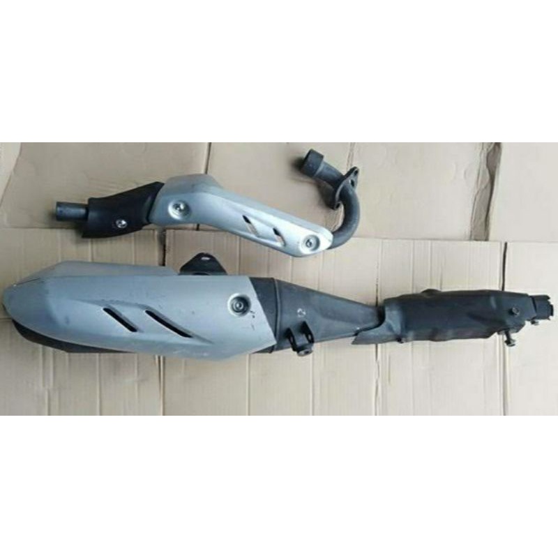 Kenalpot standar Crf 150 Original Standar Bawaan Motor(seken)