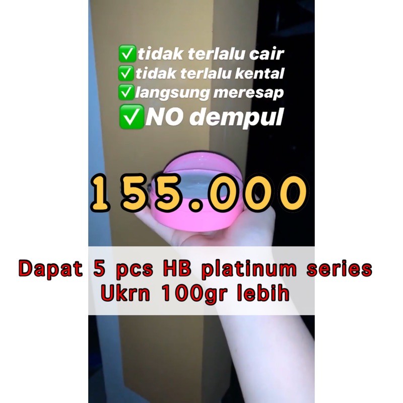 PROMO JADI 148.000 PAKET HEMAT HB PLATINUM SERIES [ 5 pcs ]
