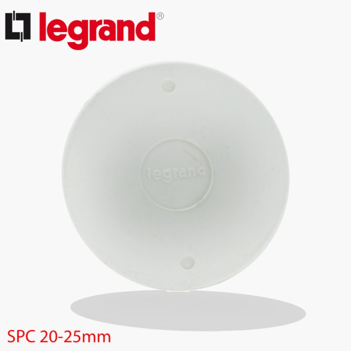 LEGRAND LID COVER CLIP TYPE 20MM & 25MM Tutup T-Dus