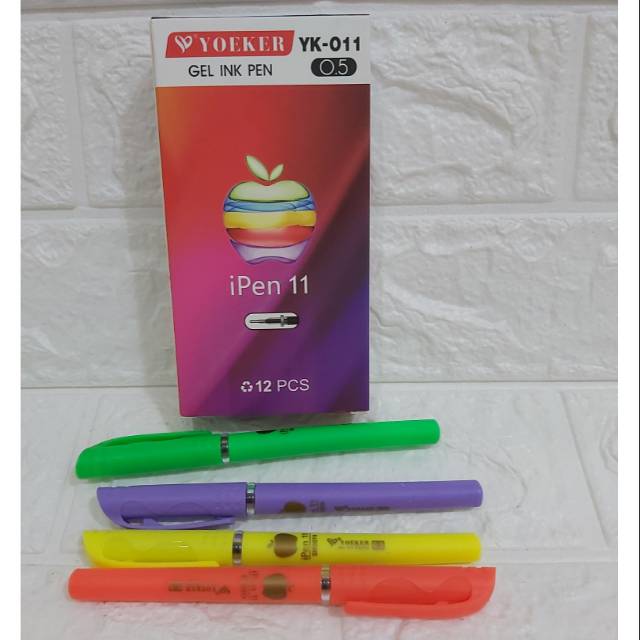 

Pulpen gel apple