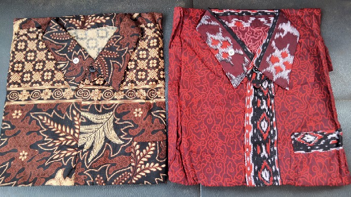 Atasan Batik Dolby Dolbi Dobby Doby Tenun Sutra Tulis Halus Katun Atbm Baron ,sarombit Atasan