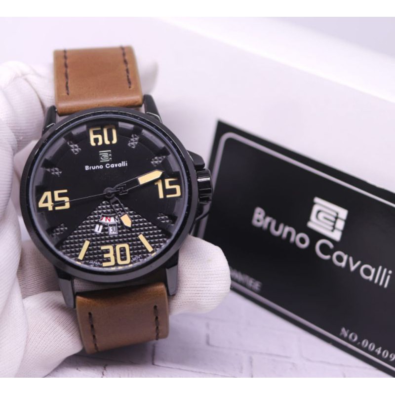 Jam Tangan Pria Bruno Cavalli Original 1871 Tahan Air Gratis Ongkir  COD