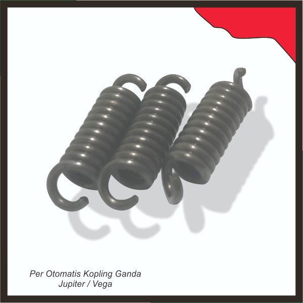 Per Otomatis Kopling Ganda Jupiter / Vega  -- Set / isi 3 pcs --