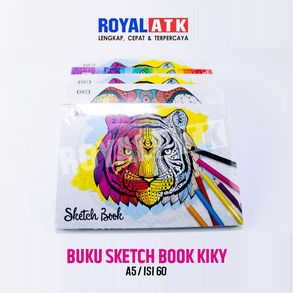 

Sketchbook A5 Kiky 50 Lembar / Buku Sketsa Kiky / Drawing Book Kiky / Sketch book Kiky A5