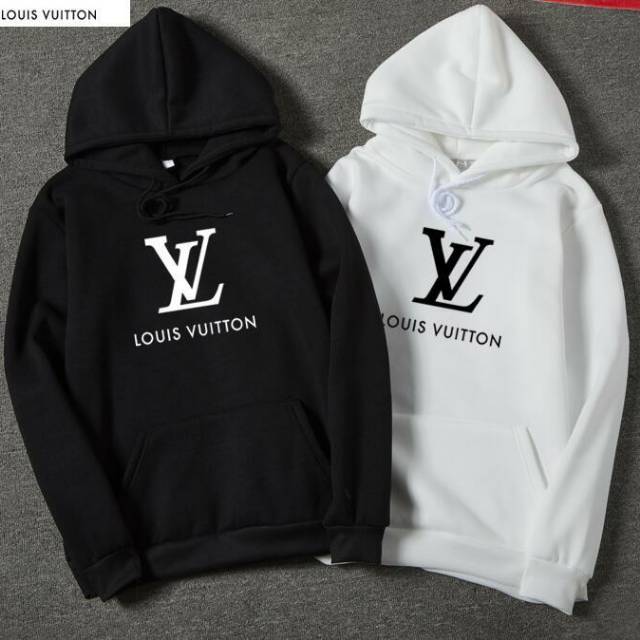 JAKET SWEATER HOODIE JUMPER LOUIS VUITTON (LV) Unisex Size S-XXL PRIA WANITA BIG SIZE