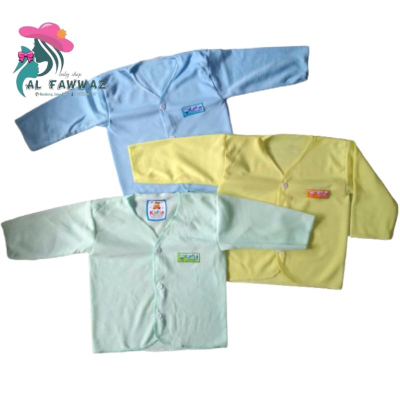 Baju bayi newborn panjang polos Kafia