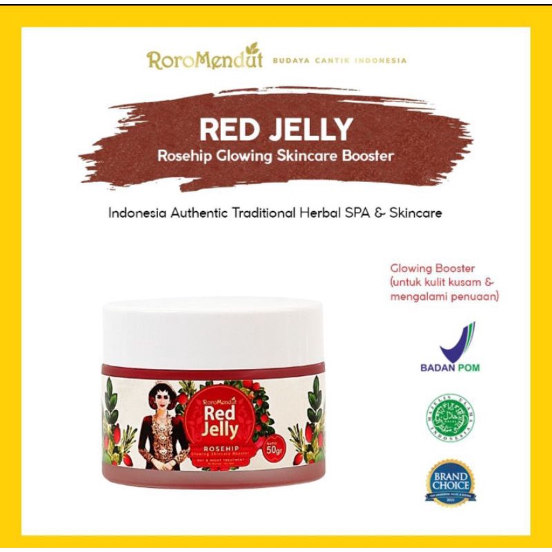 { Roro Mendut } RED JELLY skincare glowing booster