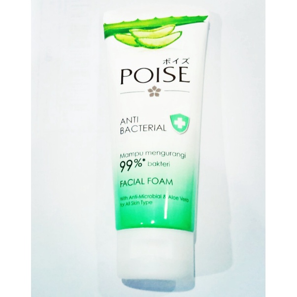 POISE ANTI BACTERIAL FACIAL FOAM