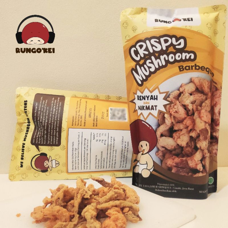 

Rungokei Crispy Mushroom | Jamur Krispi Rungokei