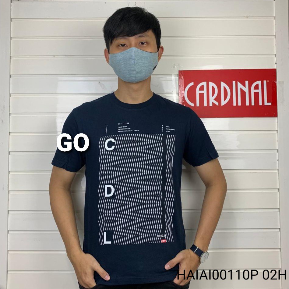 gos LRA CDL By (CARDINAL) KAOS T-Shirt Pakaian Pria Atasan Casual Santai Original Lengan Pendek