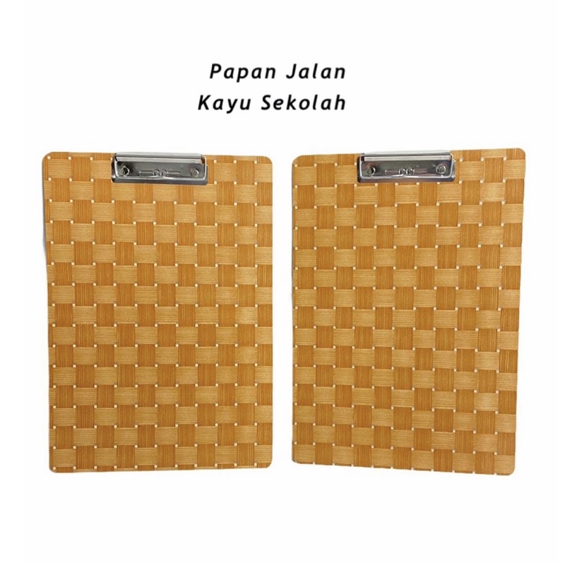 

Clip Board Kayu/ Clipboard Papan Dada Jalan Murah
