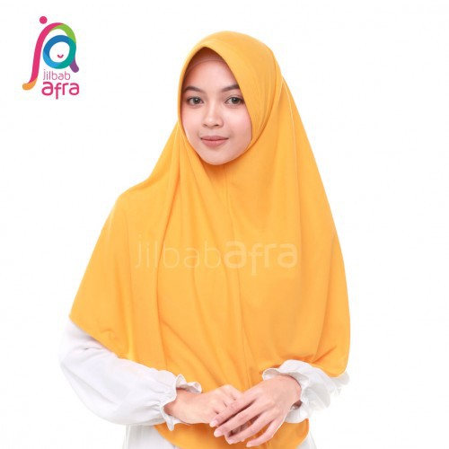 Jilbab Instan Warna Orange