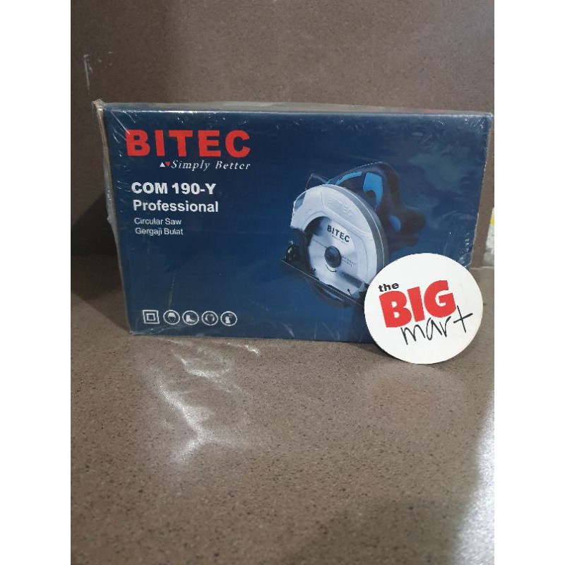 bitec cm 190 y circular saw mesin potong kayu gergaji circle 7 inch