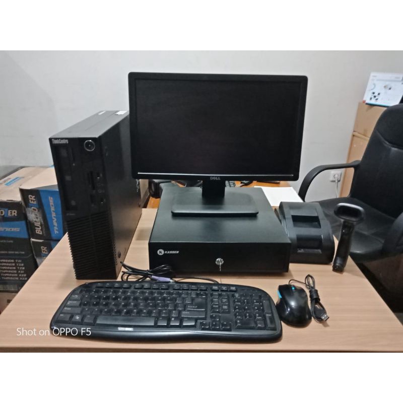 Komputer Kasir lengkap Fullset Intel Pc desktop Branded ll komputer kasir ll kasir ipos ll KUAT