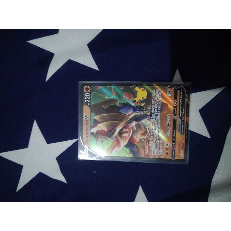 kartu pokemon zamazenta v