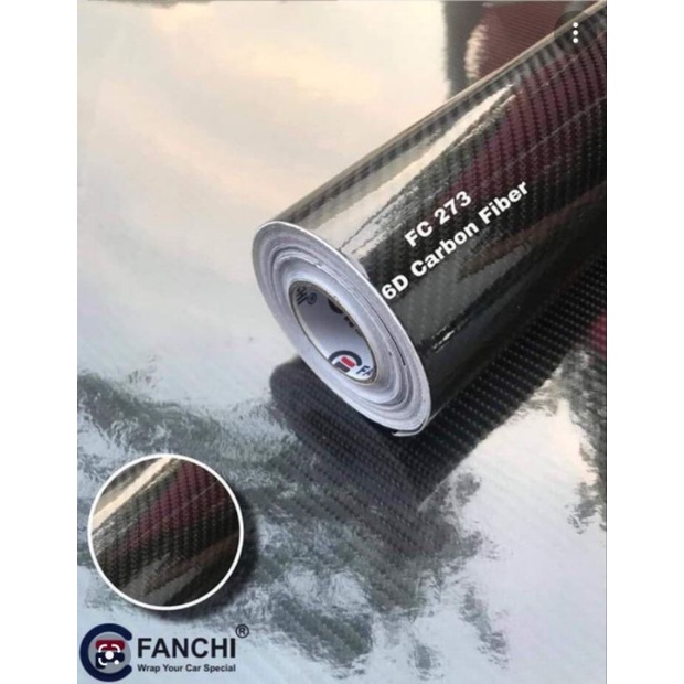 ROL Sticker Fanchi FC273 Carbon 6D Super Glossy ROLL