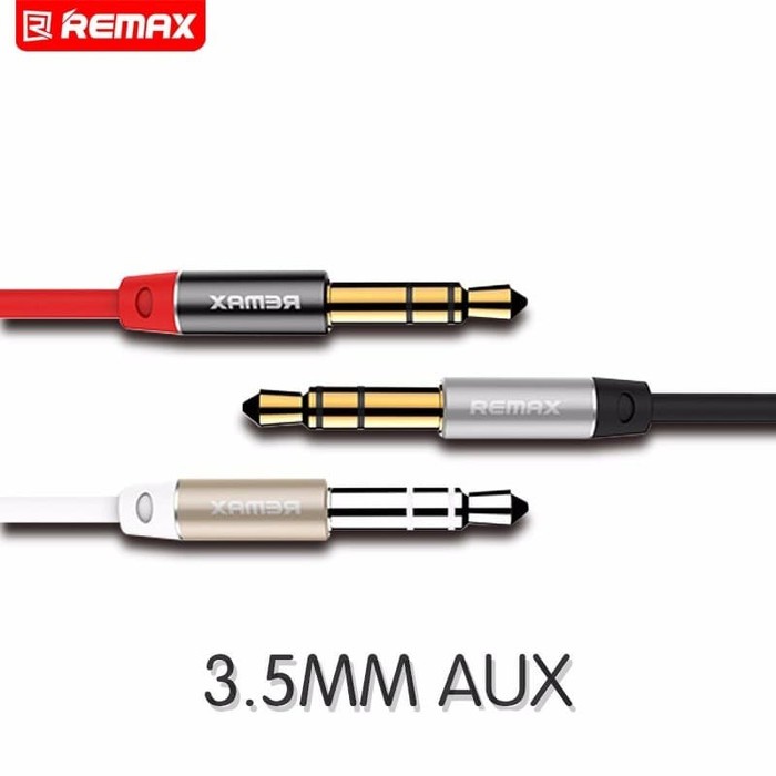 AUX Audio Kabel Jack 3.5mm REMAX Cable Jack 1 Meter 1M