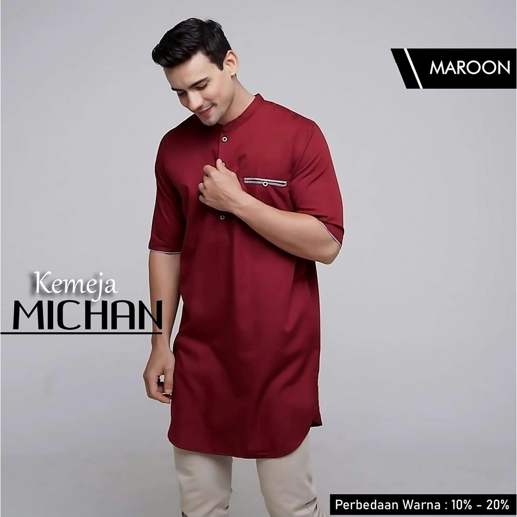 KEMEJA MICHAN 9WARNA