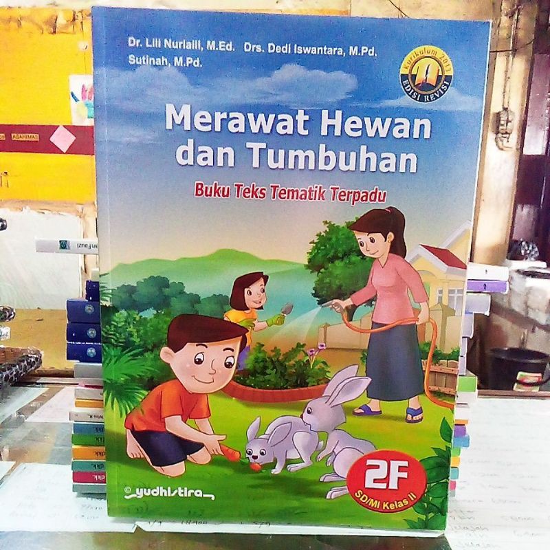 Buku teks tematik terpadu Merawat hewan dan tumbuhan 2f