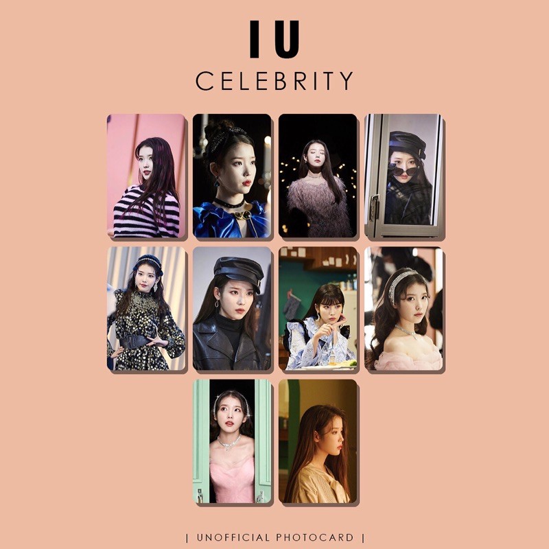 Unofficial Photocard IU celebrity