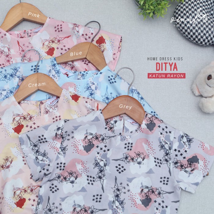 Home Dress Kids Ditya by Omah Daily