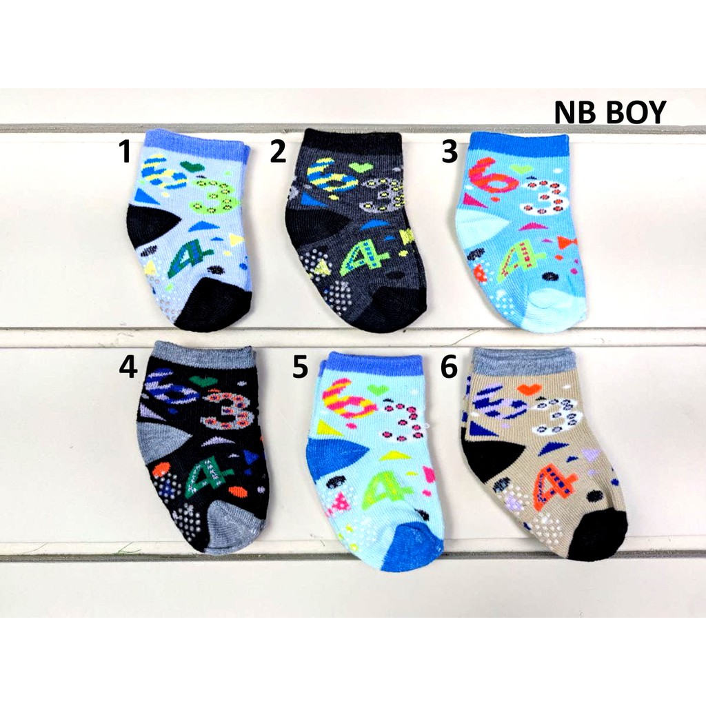 Kaos Kaki Bayi New Born Boy Girl Kaos Kaki Motif Lucu