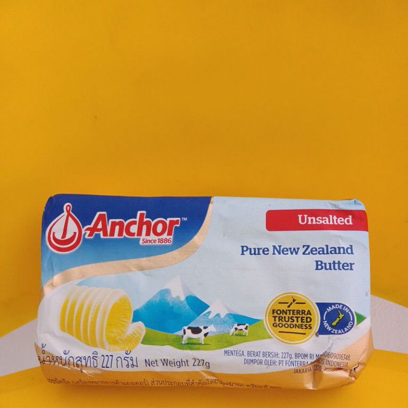 

Anchor Unsalted Butter 227gr