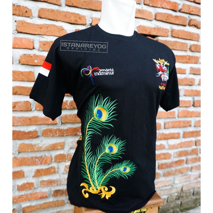 KAOS BUJANGGANONG / KAOS GANONG / KAOS GAMBAR GANONG / KAOS BORDIR BUJANGGANONG / KAOS REOG