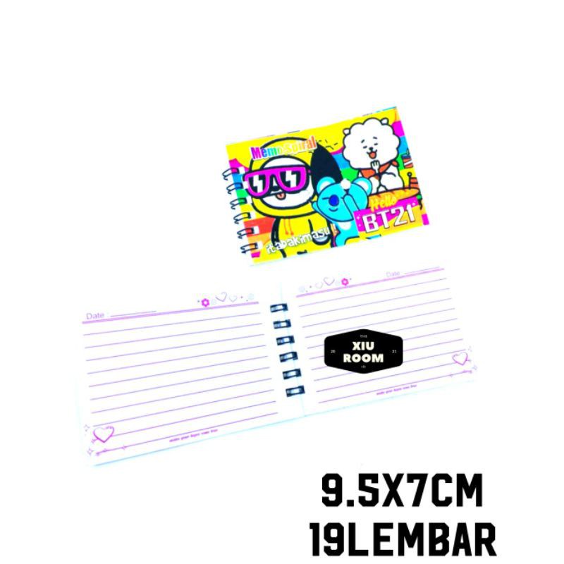 

Memo Book Kecil | Buku Catatan Kecil | Note Book Kecil | Satuan