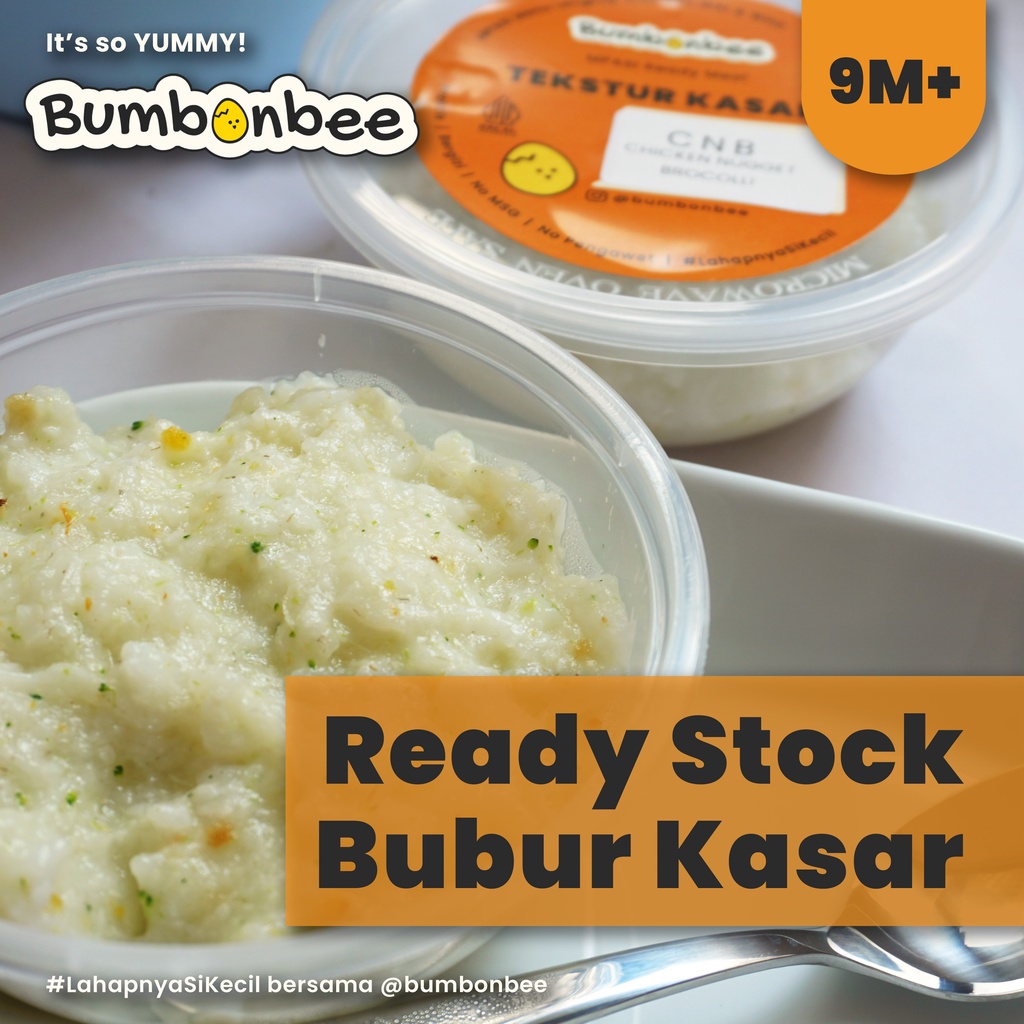 BUBUR MPASI 6-12 BULAN READY/ BUBUR MPASI HOMEMADE/MPASI MENU LENGKAP