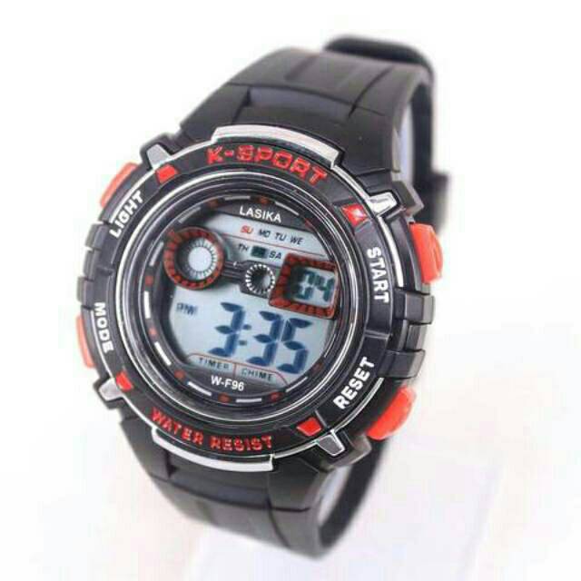 Jam Tangan Wanita Lasika Wf-96 Strap Rubber Anti Air Original 100,%(Dikirim Dari Jakarta)