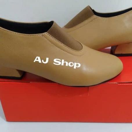 Sepatu dansa/ jalan wanita handmade bahan kulit kambing asli Termurah