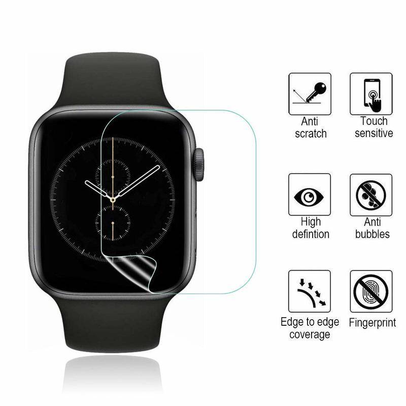 Film Pelindung Layar Hydrogel Untuk Apple Watch 42mm 40mm 44mm 45mm 41mm 7 / 6 / 5 / 4 / 3 / 2 / 1