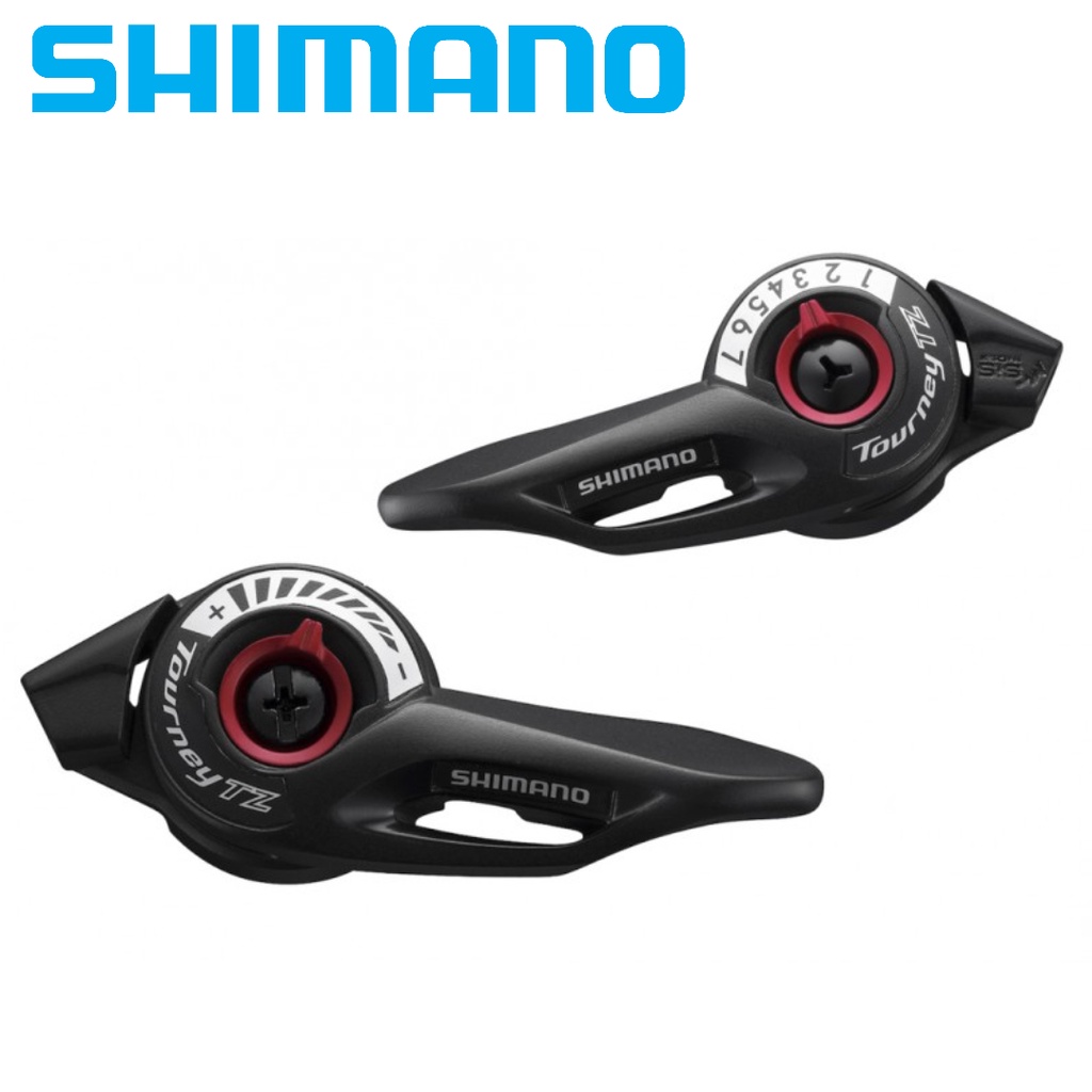 Shifter Sepeda 3 x 7 Speed Shimano Tourney TZ500. Operan Gigi 3 Speed 7 Speed Sepeda Jadul MTB Lipat