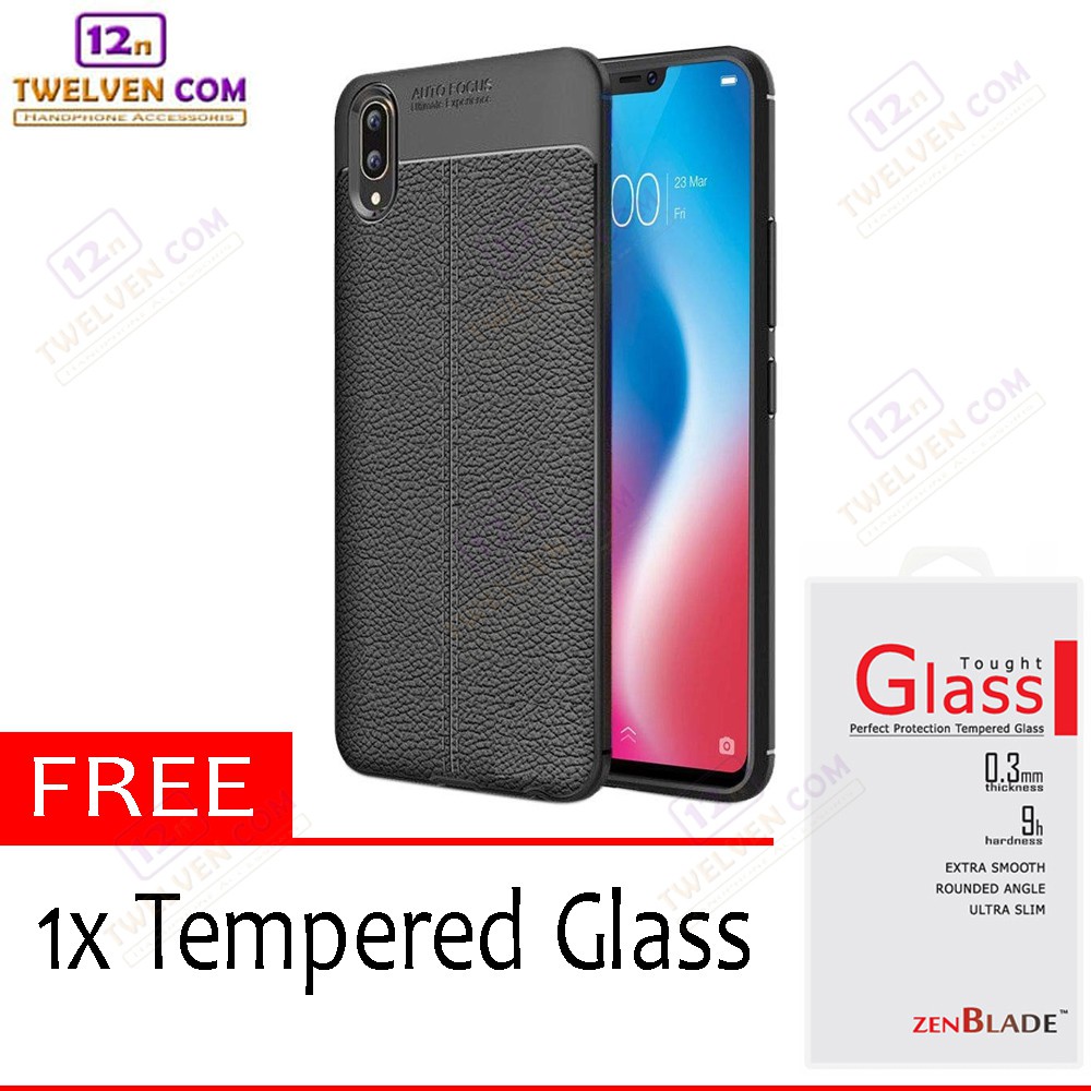 Case Auto Focus Softcase Vivo Y93 / Vivo Y91c - Free Tempered Glass