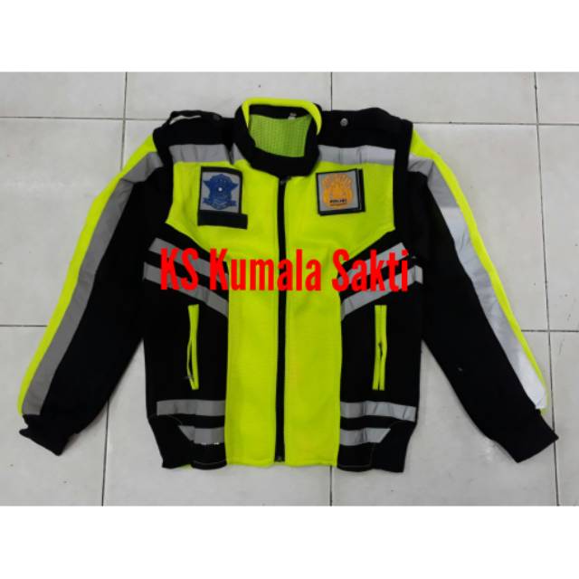 Jaket Lantas Velcro Tazlan