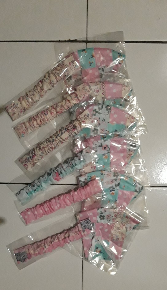 Po Masker Dan Konektor Hijab Shabby Chic Patchwork