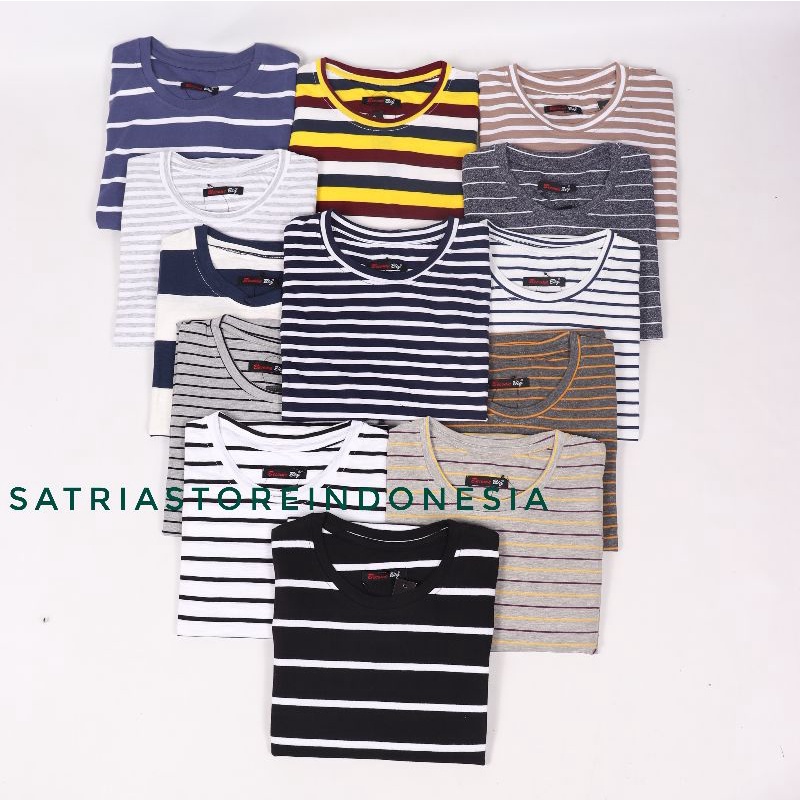 Kaos Pria garis , kaos salur