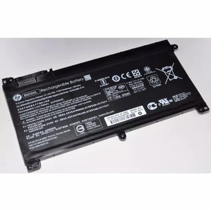 Baterai HP Pavilion X360 13-U000 13-U013TU TPN-W118 HSTNN-UB6W BI03XL ON03XL Original