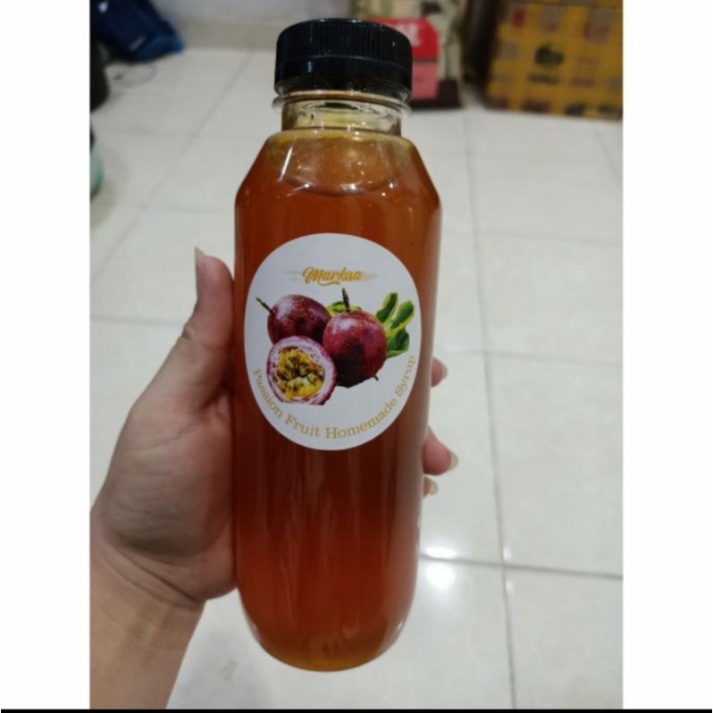 

Homemade Sirup Sari Buah Markisa Asli