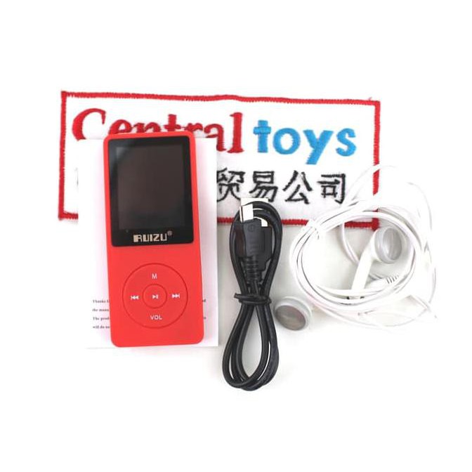 C4X0 ORIGINAL RUIZU X02 8GB MP3 PLAYER VOICE RECORDER JZQX