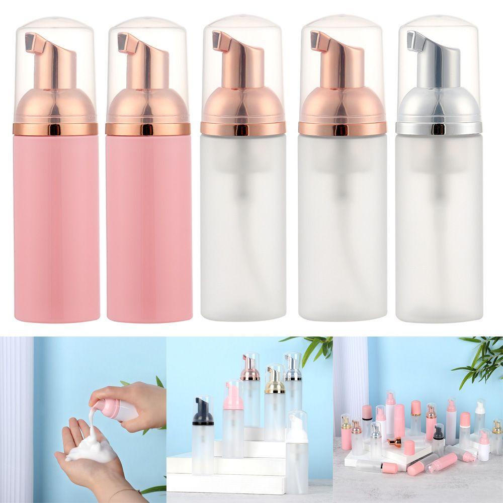 Preva 1pcs Botol Berbusa Kapasitas Besar Shampoo Shower Gel Wadah Pompa Plastik Dispenser Cairan