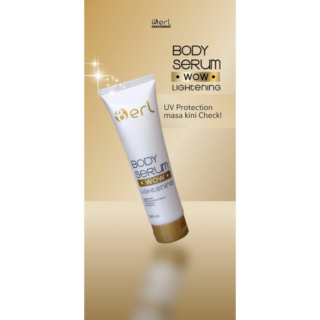 B Erl Body Serum Perawatan Kulit Kering Kulit Kusam Garansi Original