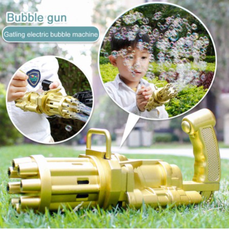 [ Cinicini ] Bubble Gun Tembakan Busa Bubble Mainan Anak