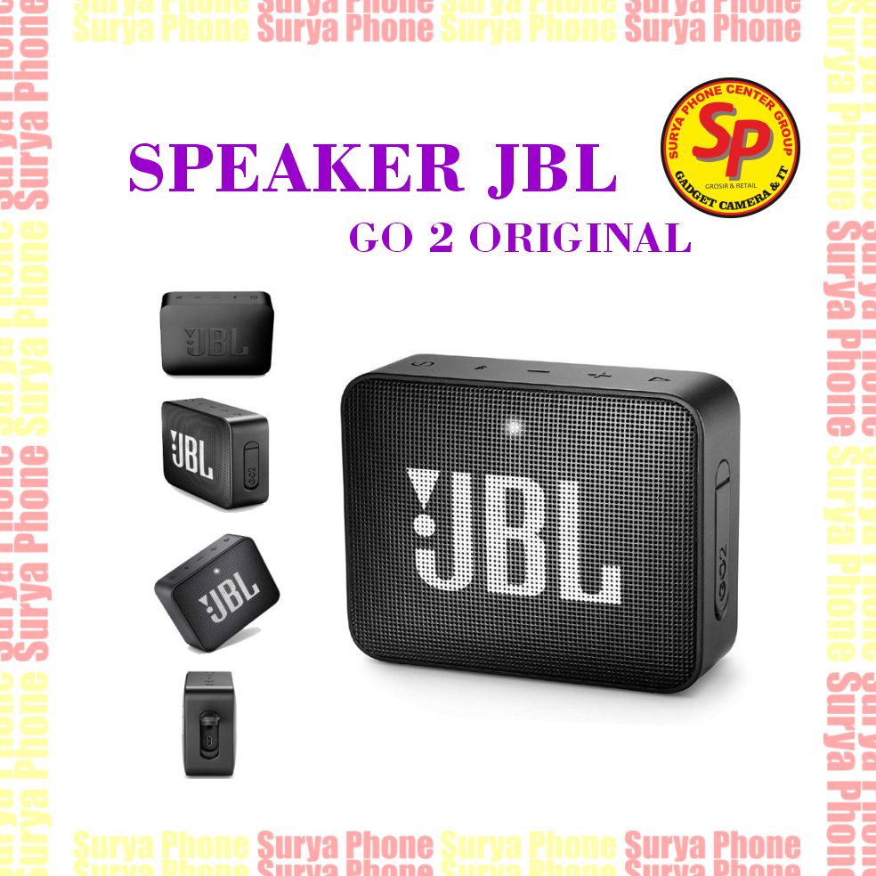 SPEAKER BLUETOOTH JBL GO2 100% ORIGINAL